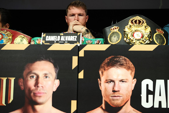 Canelo Alvarez vs Gennadiy Golovkin 3 Launch Press Conference Los Angeles