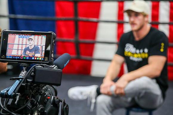 Boxing: Logan Paul Media Workout