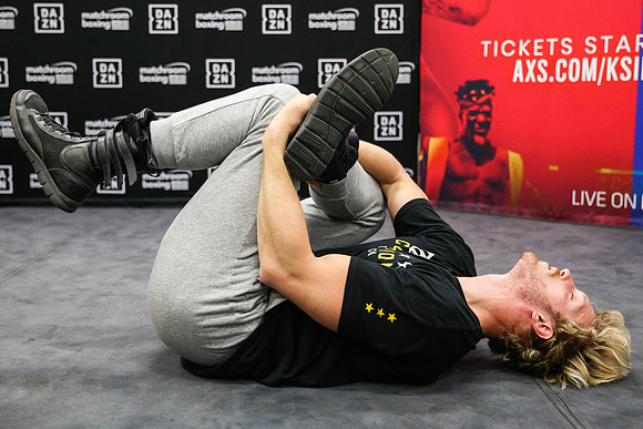 Boxing: Logan Paul Media Workout