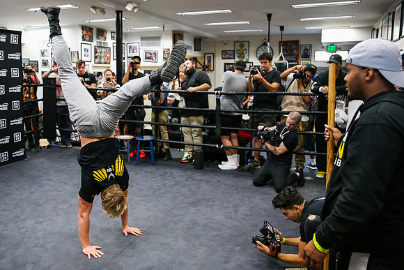 Boxing: Logan Paul Media Workout