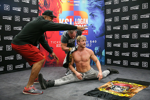 Boxing: Logan Paul Media Workout