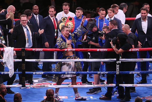 Boxing: Gennadiy Golovkin vs Sergiy Derevyanchenko