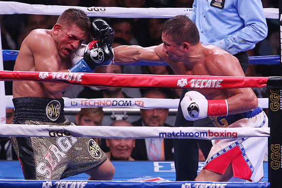 Boxing: Gennadiy Golovkin vs Sergiy Derevyanchenko