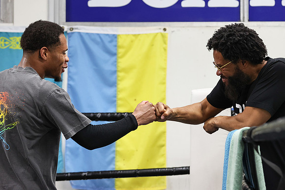 Devin Haney DAZN Training