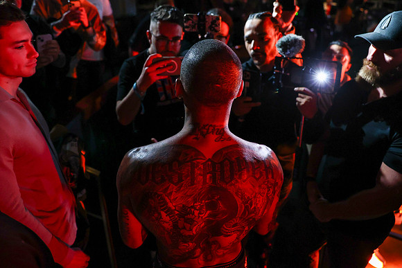 Conor Benn and Peter Dobson Weigh-In