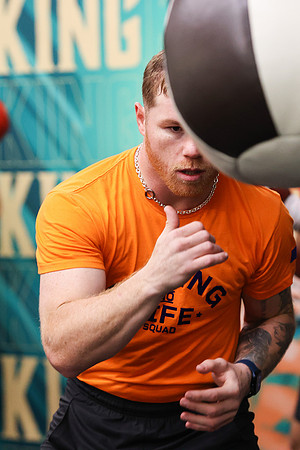 Boxing: Saul "Canelo" Alvarez Workout
