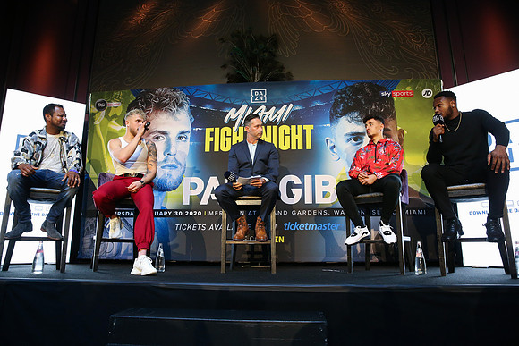 Boxing: Jake Paul vs AnEson Gib Press Conference