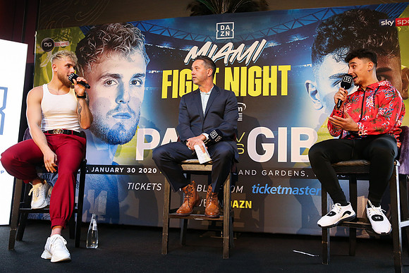 Boxing: Jake Paul vs AnEson Gib Press Conference