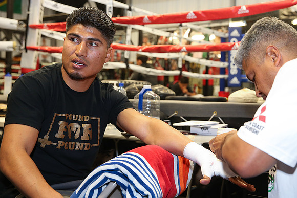 Boxing: Mikey Garcia Media Workout