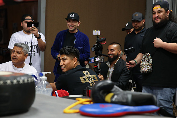 Boxing: Mikey Garcia Media Workout
