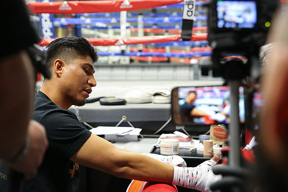 Boxing: Mikey Garcia Media Workout