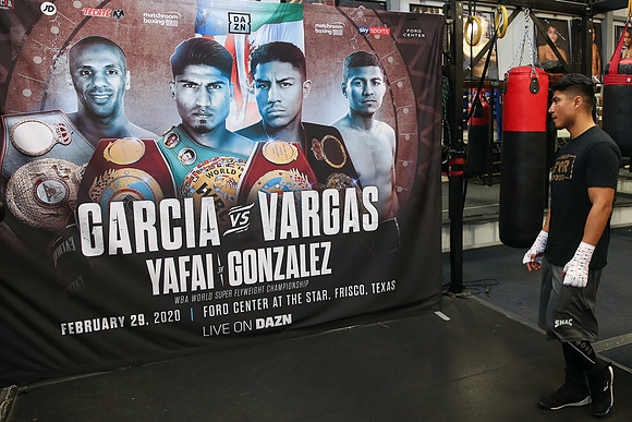 Boxing: Mikey Garcia Media Workout