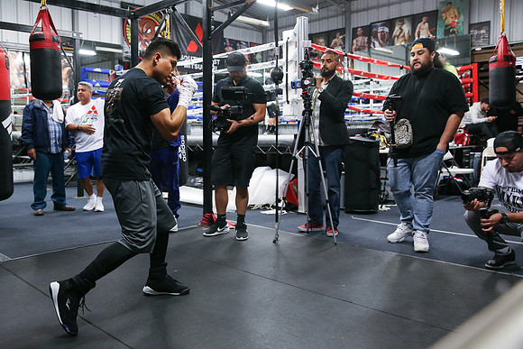 Boxing: Mikey Garcia Media Workout