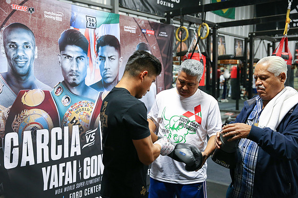 Boxing: Mikey Garcia Media Workout