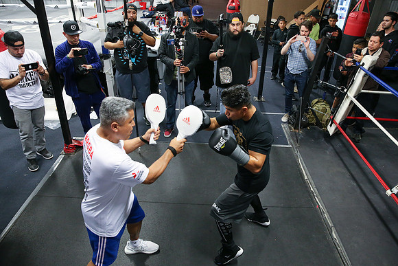 Boxing: Mikey Garcia Media Workout