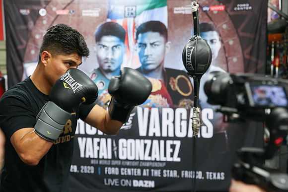Boxing: Mikey Garcia Media Workout