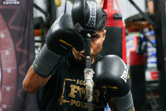 Boxing: Mikey Garcia Media Workout
