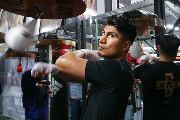 Boxing: Mikey Garcia Media Workout