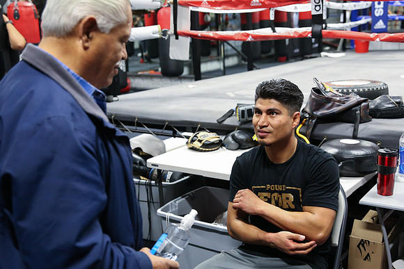 Boxing: Mikey Garcia Media Workout