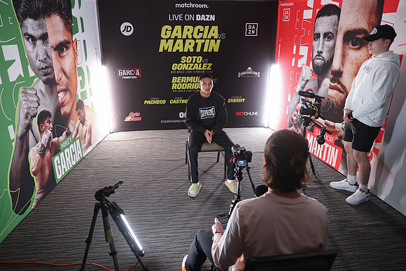 Boxing: Boxing: Mikey Garcia and Sandor Martin Media Day