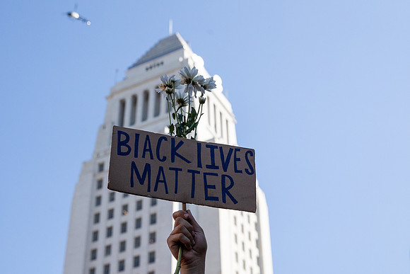 George Floyd Peaceful Protest: Los Angeles