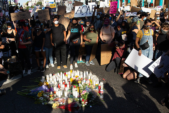 George Floyd Peaceful Protest: Los Angeles
