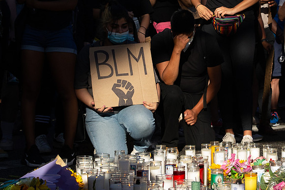 George Floyd Peaceful Protest: Los Angeles