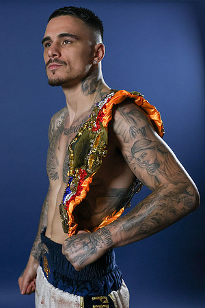 Boxing: George Kambosos Jr. and Ring Belt
