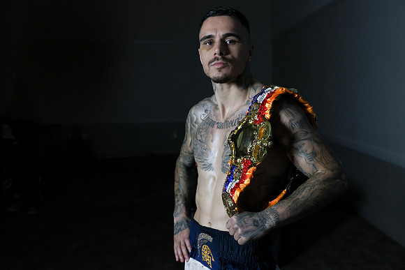 Boxing: George Kambosos Jr. and Ring Belt
