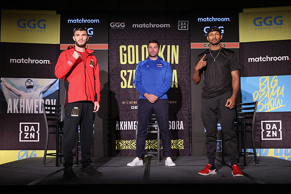 Boxing: Gennadiy Golovkin and Kamil Szeremeta Final Press Conference