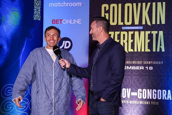 Boxing: Gennadiy Golovkin and Kamil Szeremeta Weigh-In