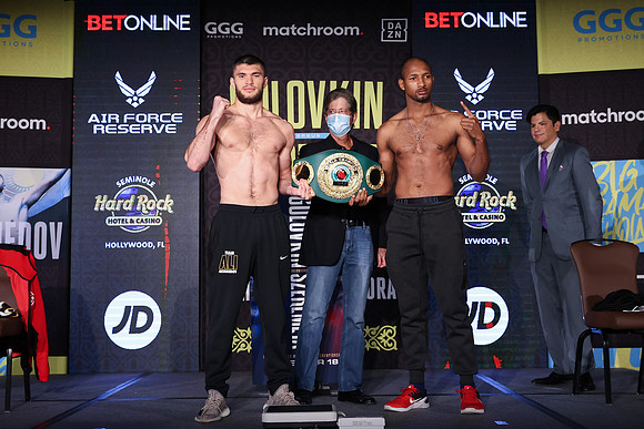 Boxing: Gennadiy Golovkin and Kamil Szeremeta Weigh-In