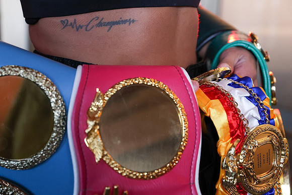 Boxing: Amanda Serrano vs Erika Cruz Media Day BTS