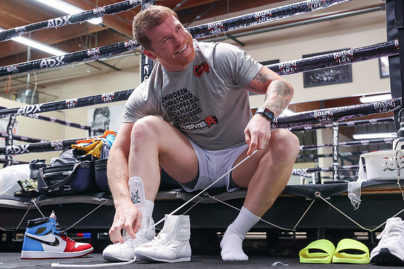 Boxing: Saul "Canelo" Alvarez Training