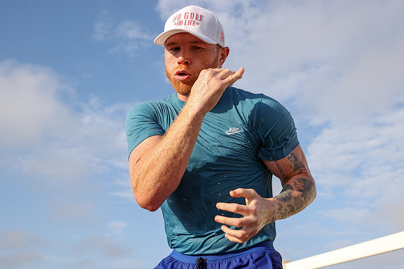 Canelo Alvarez Training