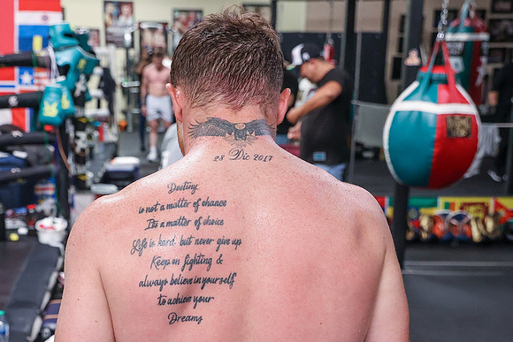 Boxing: Saul "Canelo" Alvarez Training