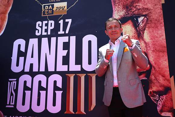 Canelo Alvarez vs Gennadiy Golovkin 3 Launch Press Conference Los Angeles