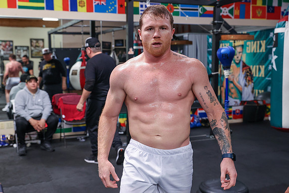 Boxing: Saul "Canelo" Alvarez Training