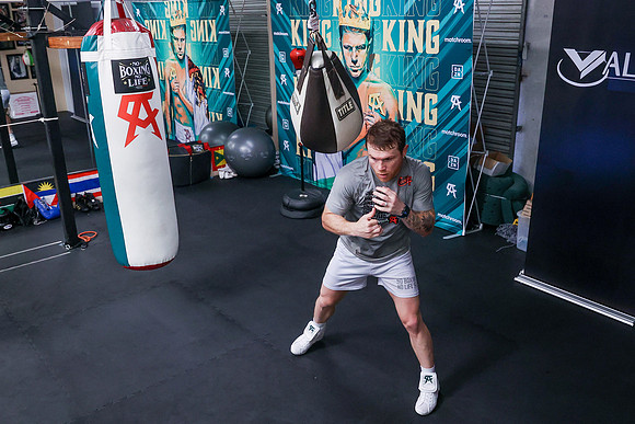 Boxing: Saul "Canelo" Alvarez Training