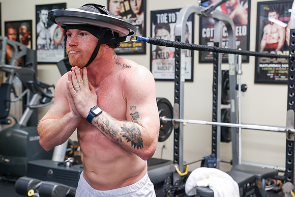 Boxing: Saul "Canelo" Alvarez Training