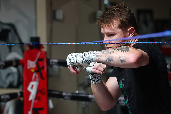 Canelo Alvarez Training