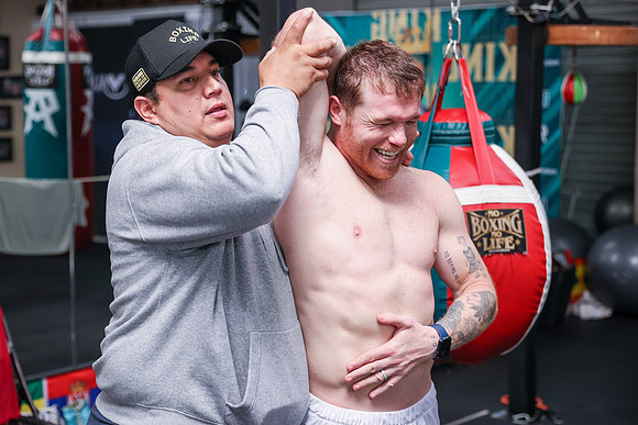 Boxing: Saul "Canelo" Alvarez Training
