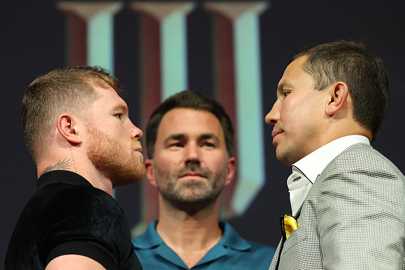 Canelo Alvarez vs Gennadiy Golovkin 3 Launch Press Conference Los Angeles