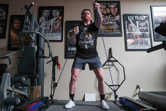 Canelo Alvarez Training